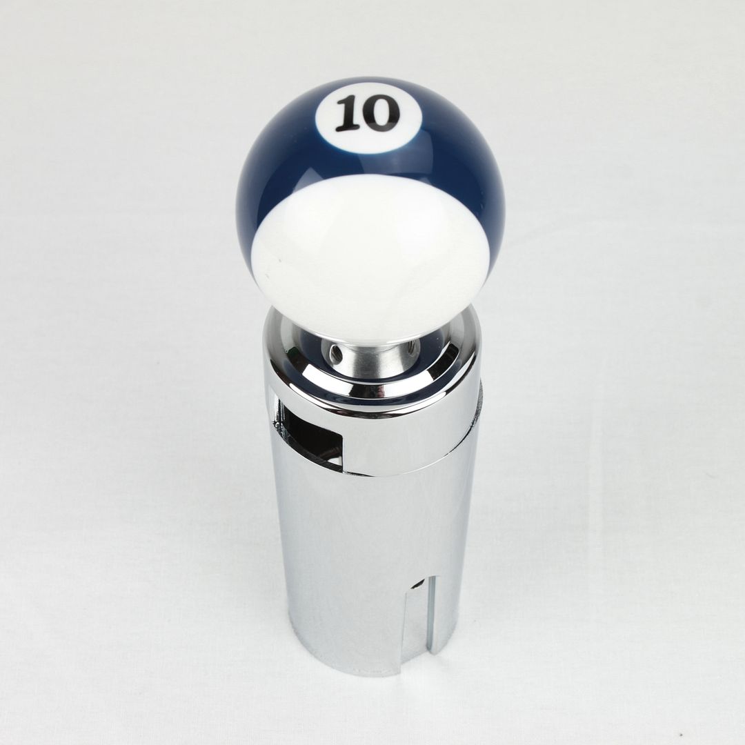 Blue 10 Pool Ball Shift Knob Kit 13 15 18 Eaton Fuller Peterbilt